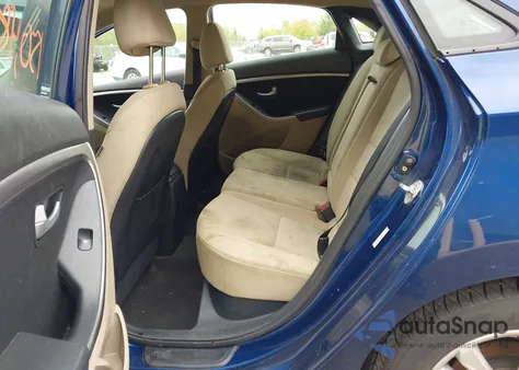 2013 Hyundai Elantra Gt из США, поврежденный, VIN KMHD35LE4DU052657